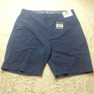 Joseph Abboud New With Tags Flat Front Blue/Black Shorts Size 36